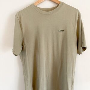 Men's Relaxed Fit Green  Levi's Tshirt Size: Small